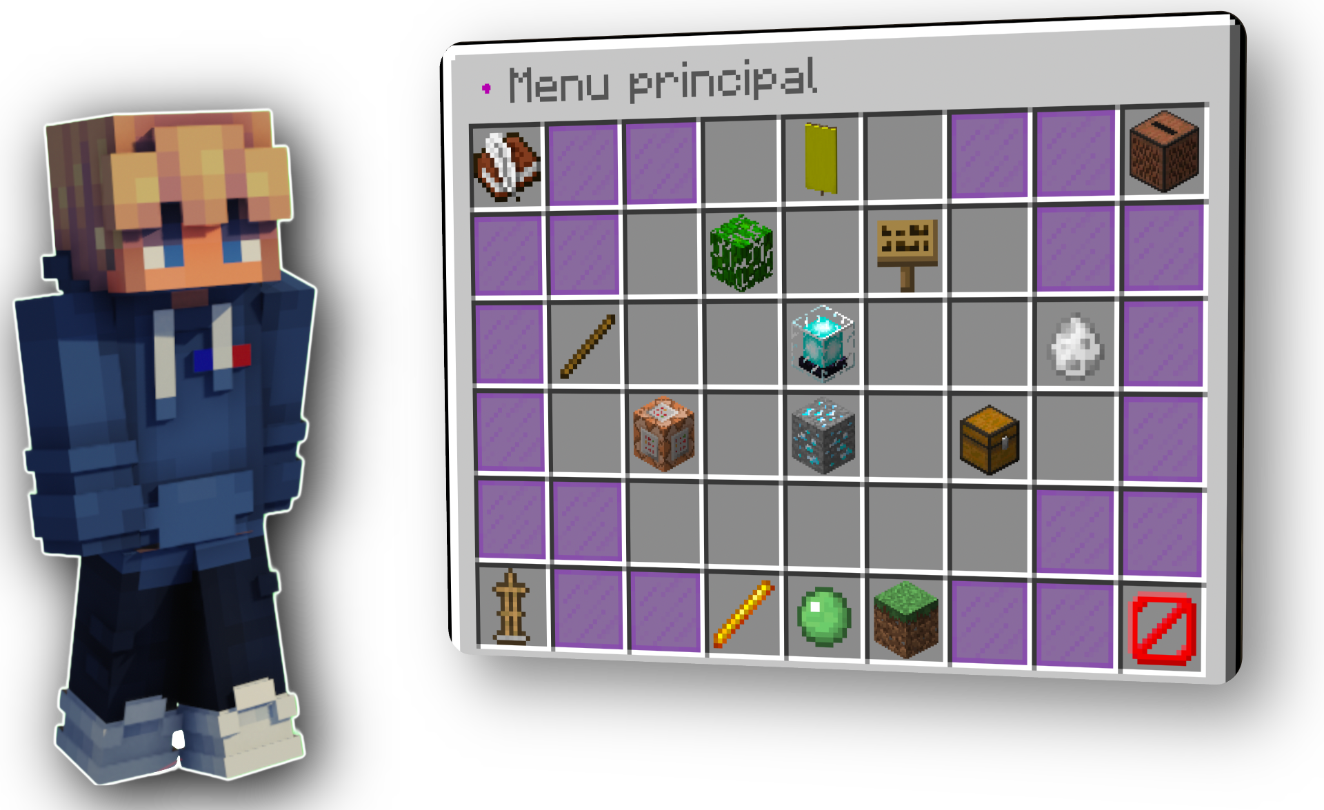 Menu Minecraft